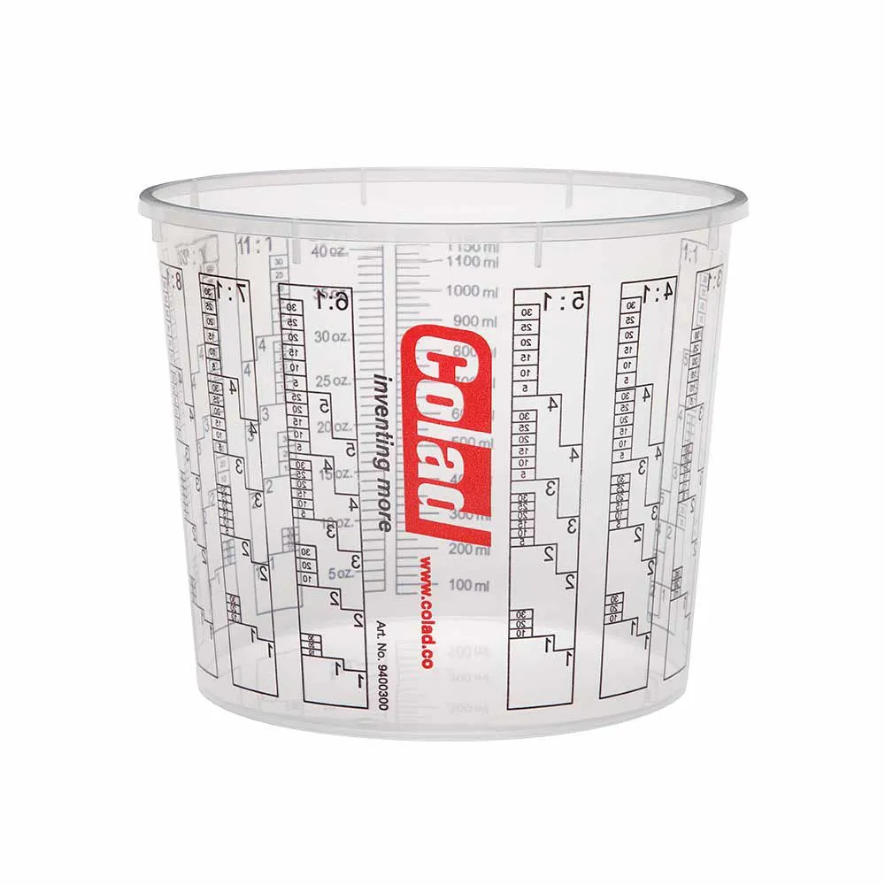 300 st. Mengbekers PP 1400 ml
