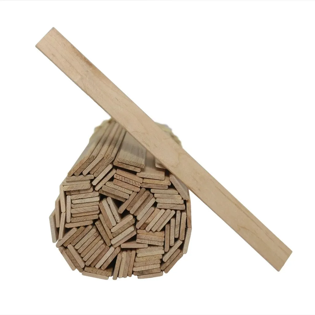 Houten Mengspatels 23 cm (100 stuks)