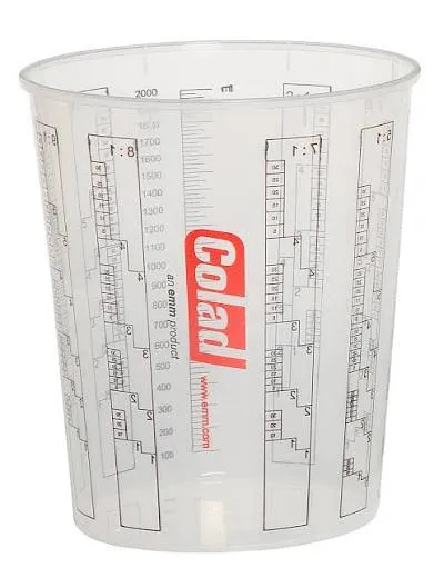 300 st. Mengbekers PP 2300 ml